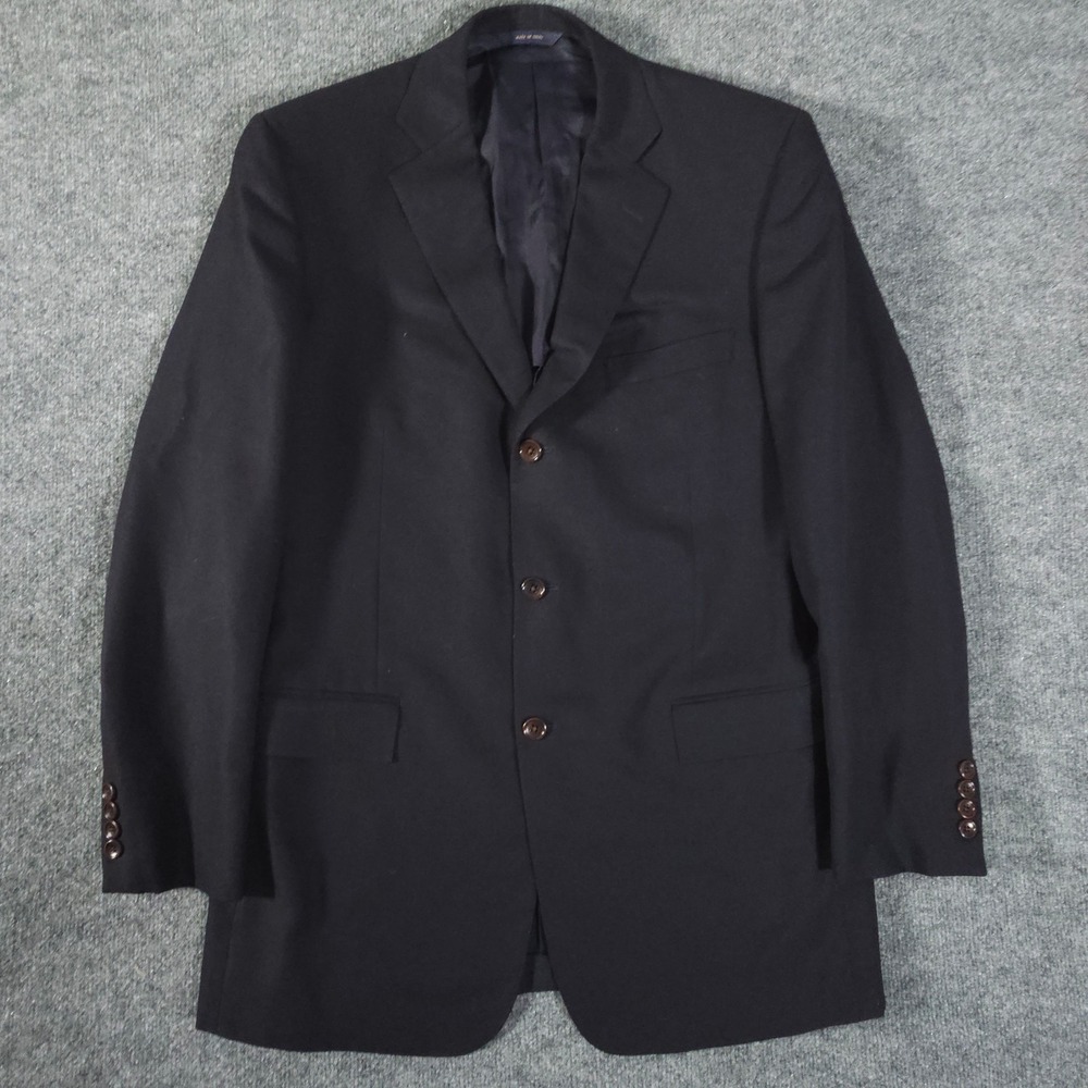Brooks Brothers 1818 Regent Black‎ Blazer Men 42L (Jacket Only)